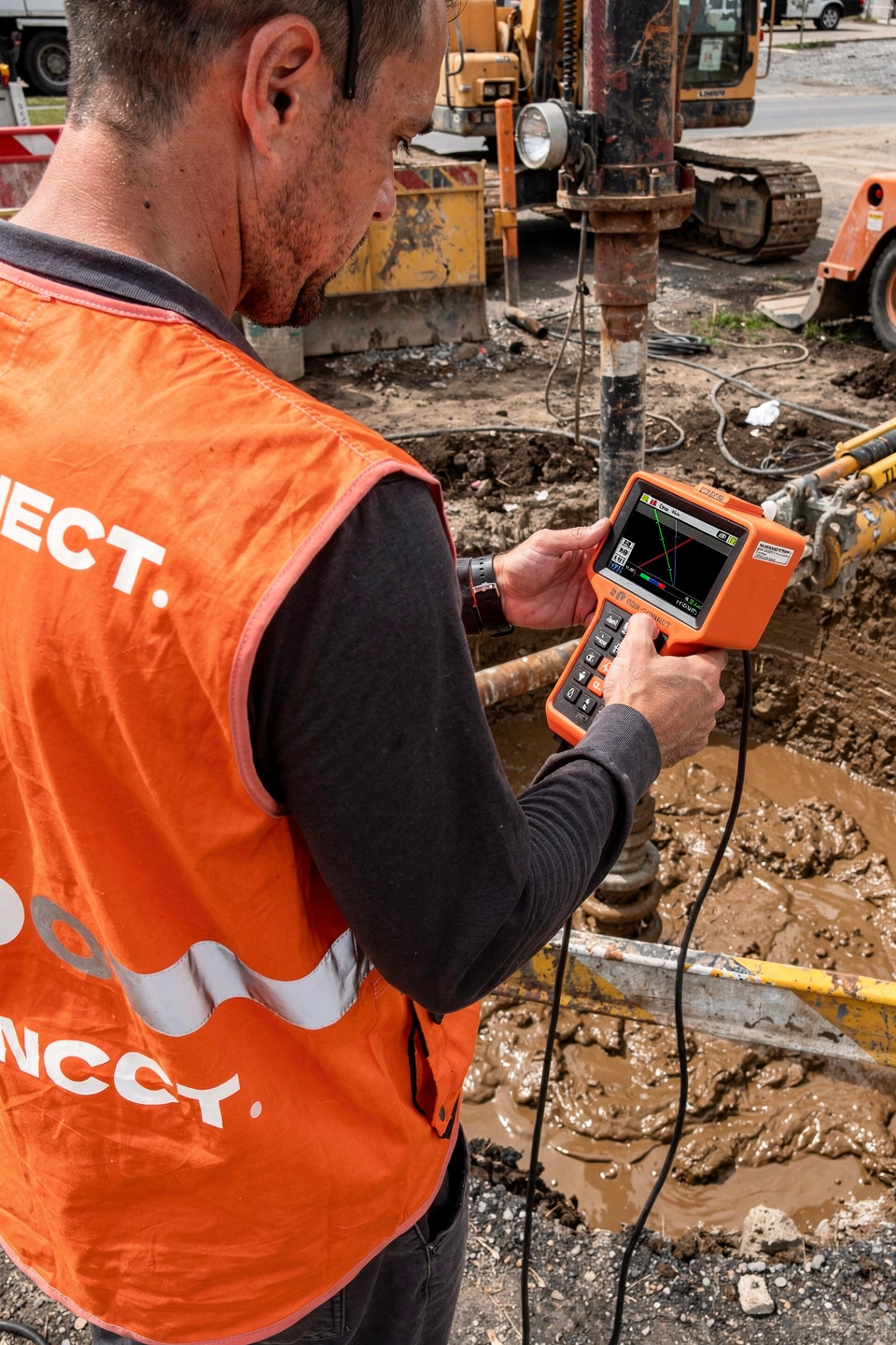 Spülbohr-Prozess STOR Connect